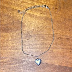 Brandy Melville Heart Charm Choker